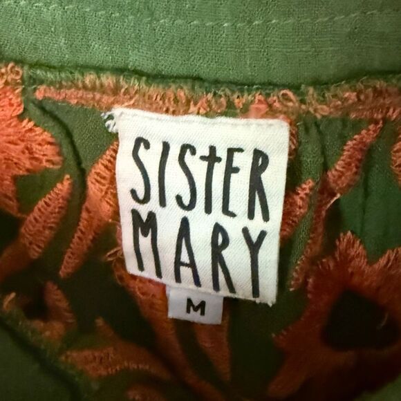 Solana from Sister Mary Jane Square Neck Embroidered Blouse - Picture 6 of 9